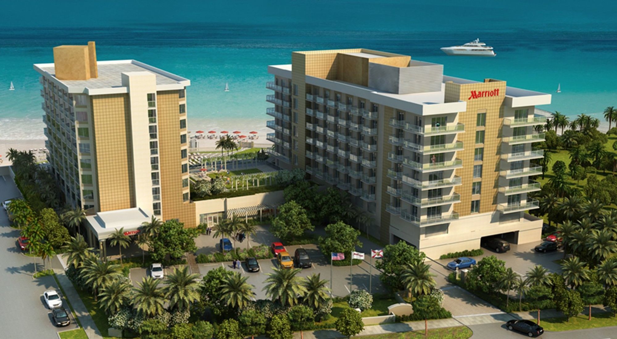 Fort Lauderdale Marriott Pompano Beach Resort And Spa Exteriör bild